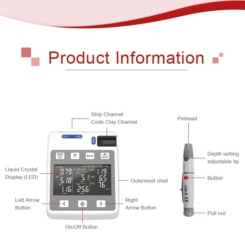 6 in 1 Blood Analyzer Machine