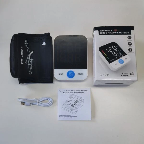 Home Blood pressure Monitoring with Lage backlit display 2