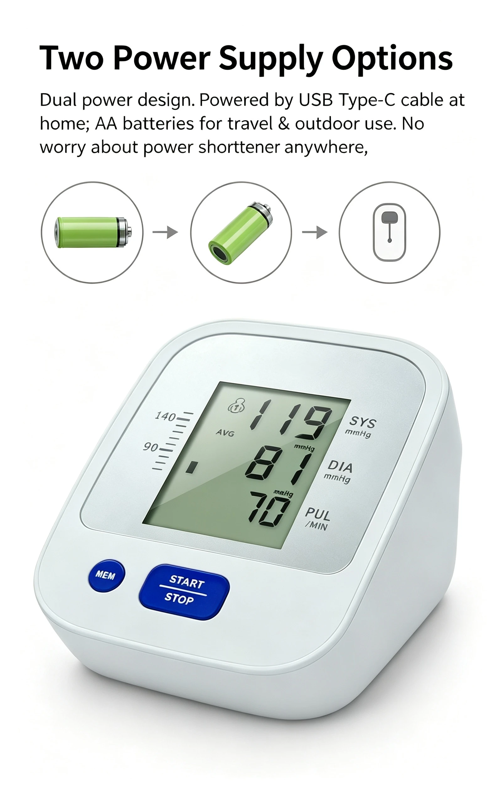 Home Use Blood Pressure Meter Home Use Blood Pressure Meter