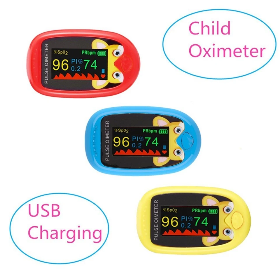 Rechargeable baby oximeter