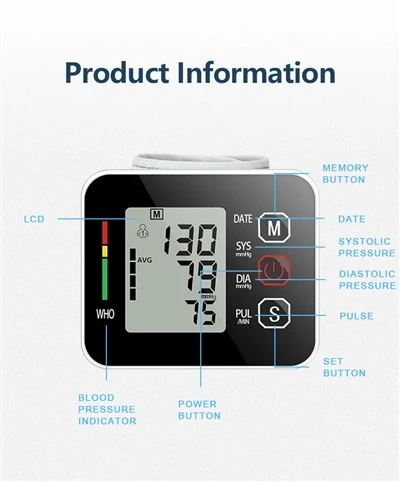 Digital Wrist Blood Pressure Monitors