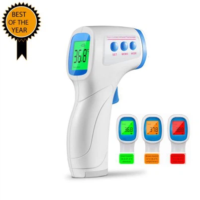 China Factory Price Hot Sale Electronic Contactless Medical Industrial Forehead Baby LCD CE FDA Digital Forehead Infrared Thermometer