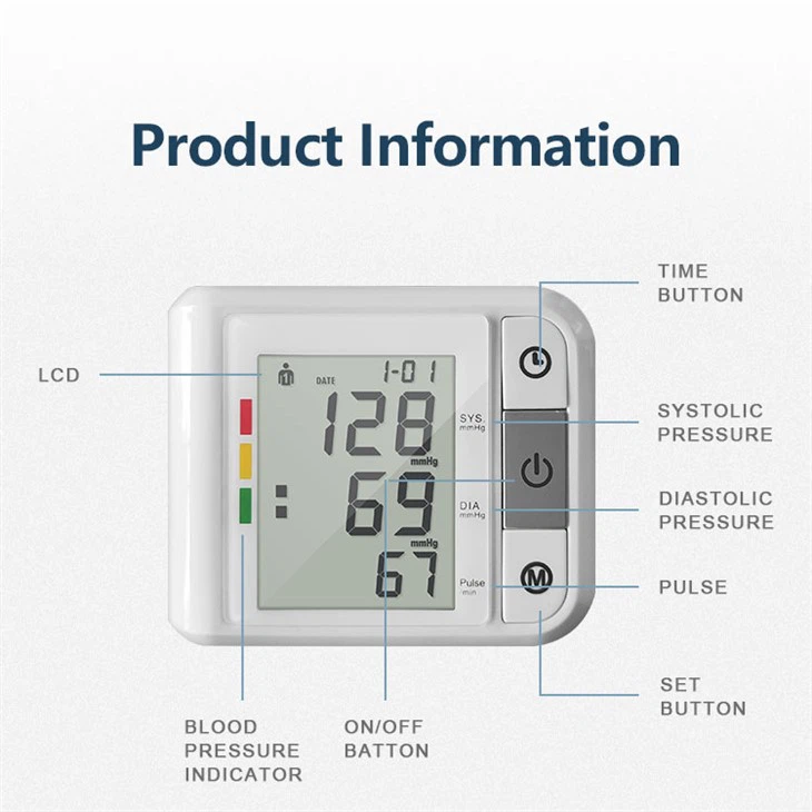 Wrist Blood Pressure Measurement Instrument